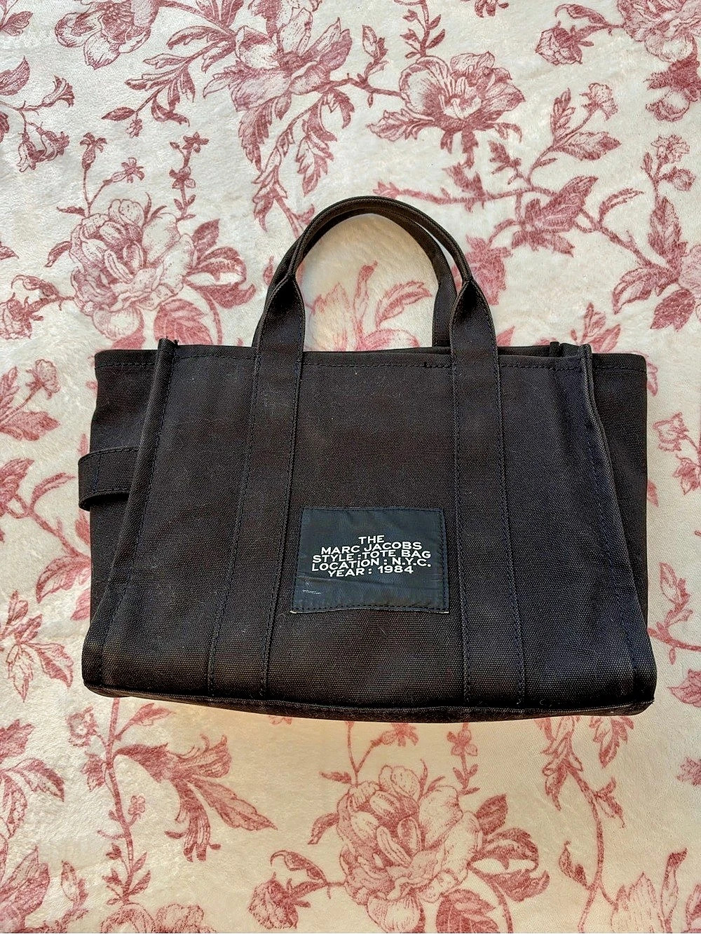 Marc Jacobs The Small Canvas Tote Bag Black